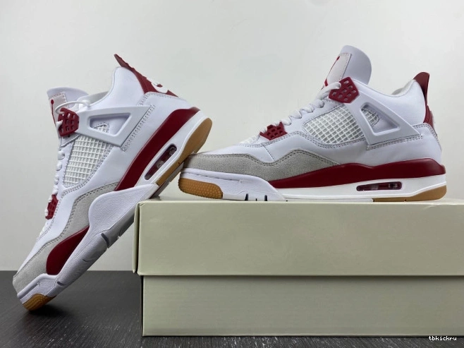 Rep TBK DR5415-160 Red 4 Jordan Pine SB Retro 0629